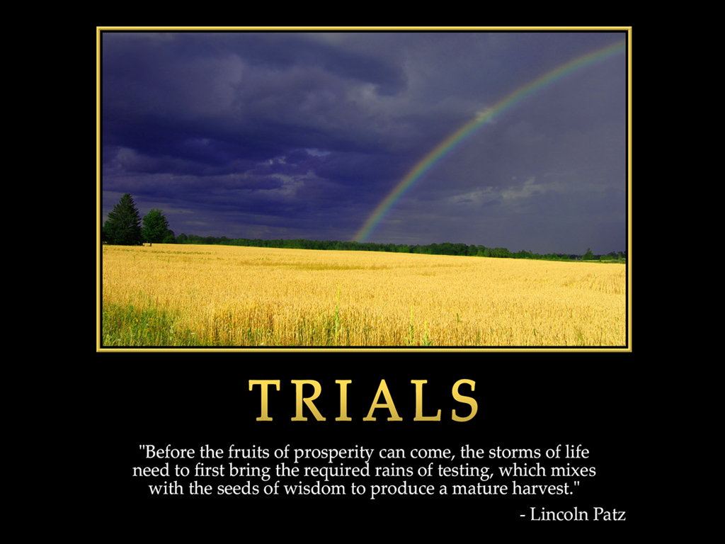 come life  on inspirational fruits trials Motivational : can quotes The wallpaper   prosperity of Trials