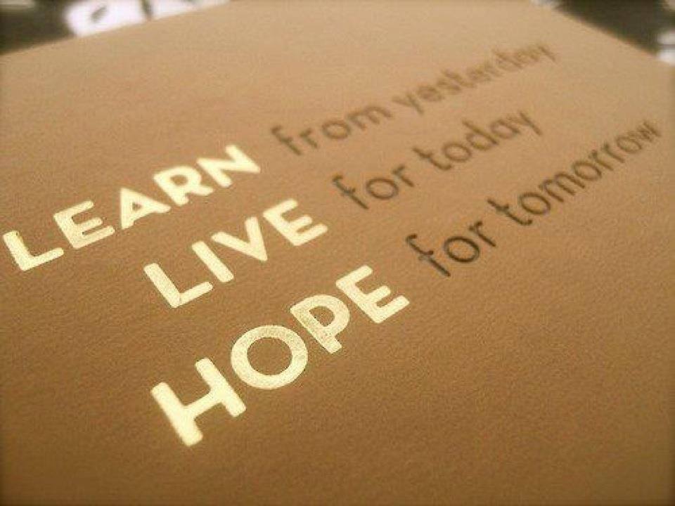 WALLPAPER AND QUOTE ON LIFE : LEARN