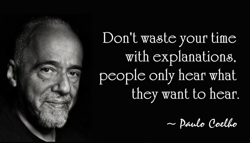 Donâ€™t waste your with explanation, people only here what they want ...
