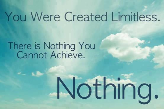 Motivational Wallpaper on Achieve : You Were Created Limitless - Dont Give  Up World