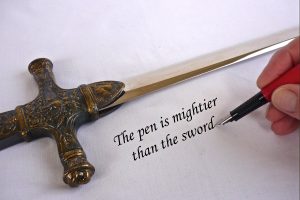 Pen is mightier than sword  A story by Gaurav Madaan