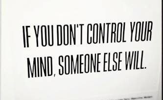 Motivational Wallpaper on Control Your Mind: If you don't control