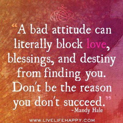Attitude Wallpaper with Quote by Mandy Hale: Don't block your blessings -  Dont Give Up World