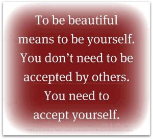 Motivational Wallpaper Being Yourself: To be beautiful means to be ...