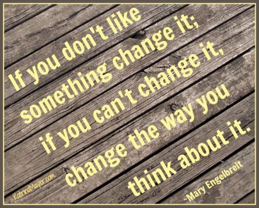 Motivational Wallpaper on Change: If you don't like something change it