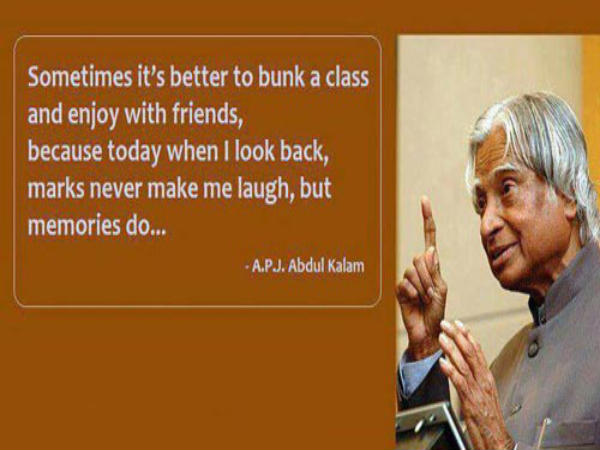 A. P. J. Abdul Kalam Motivational Wallpaper with Quote
