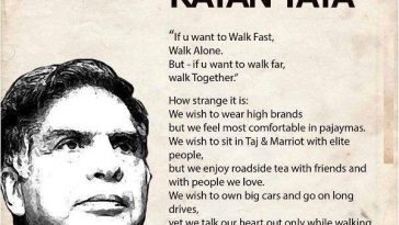 Most inspirational words by Ratan Tata