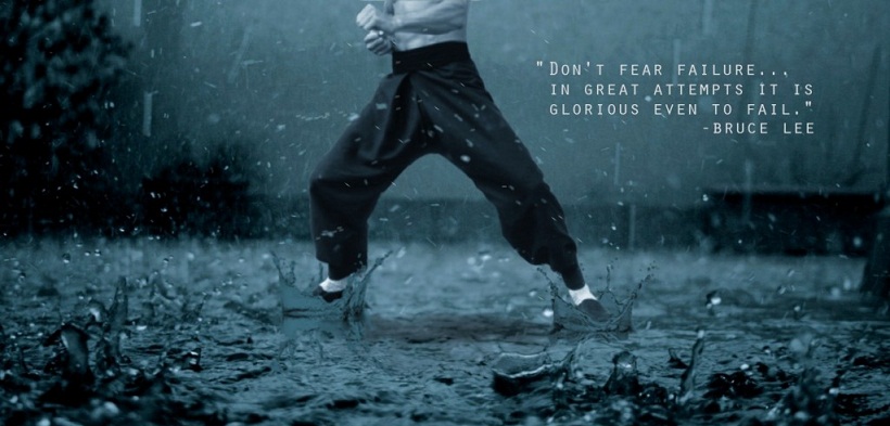 Motivational Quote On Failure And Attempts By Bruce Lee Dont