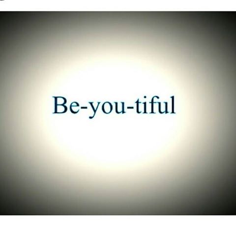 Be-You-tiful Best One Word motivational Quote with message