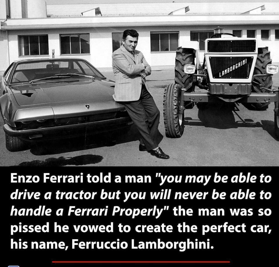 Lamborghini Cars Were A Result Of A Tractor Company Owner ...