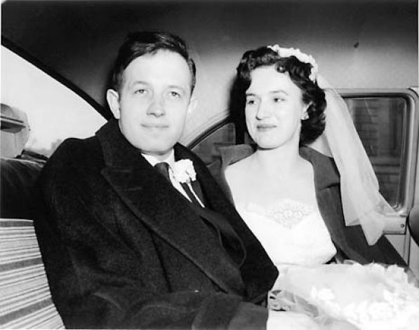 John nash with wife when young