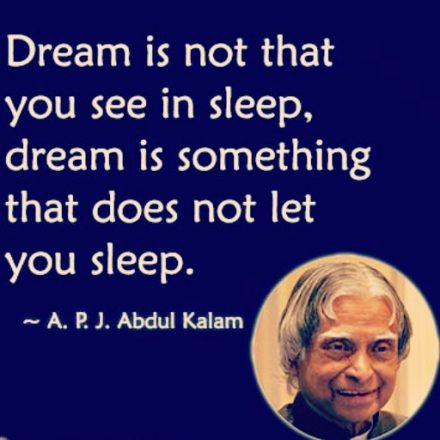 A P J Abdul Kalam Quote on Success changes Signature to Autograph ...