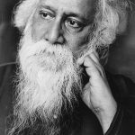 this is the image of rabindranath tagore