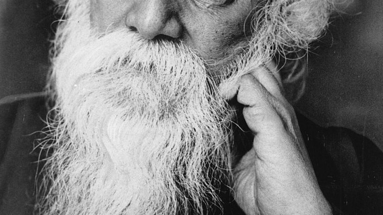 this is the image of rabindranath tagore