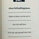 Introspective Wallpaper On How To Find Happiness@dontgiveupworld