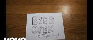 lyric video of eyes open by tayl Dont Give Up World