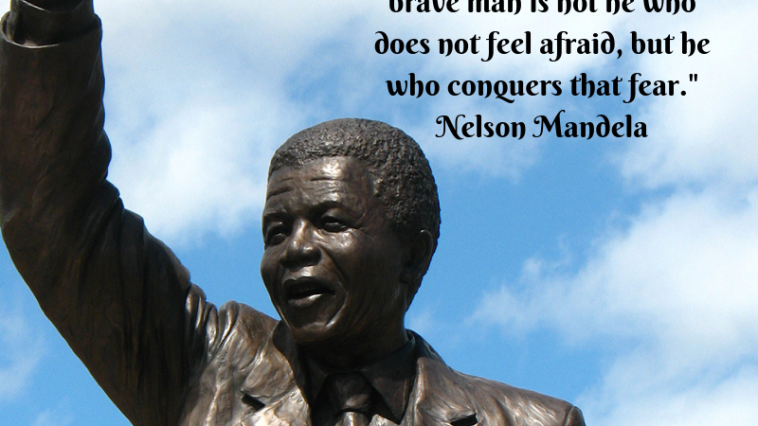 This is one of Nelson Mandela's Best Quote on 'The Courage', that too with free wallpaper. Enjoy And Motivate yourself. Share and motivate others too !!