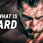 This image cntains a man who seems ready to fight, and quote by Ben lIonel is written