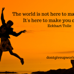 This is one of Eckhart Tolle's Most Inspirational Quote on 'Consciousness', that too with free wallpaper. Enjoy and Motivate yourself.