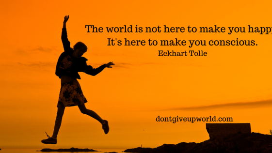 This is one of Eckhart Tolle's Most Inspirational Quote on 'Consciousness', that too with free wallpaper. Enjoy and Motivate yourself.