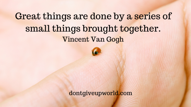 Vincent Van Gogh's Best Quote on 'The Small Things'