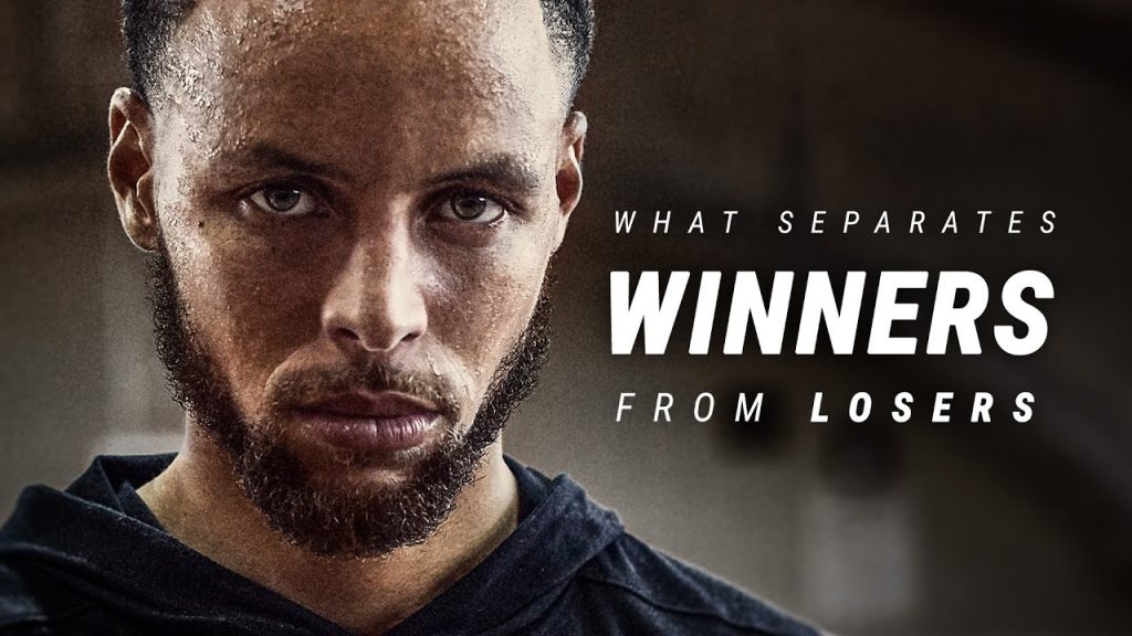 What separates winners from losers Dont Give Up World