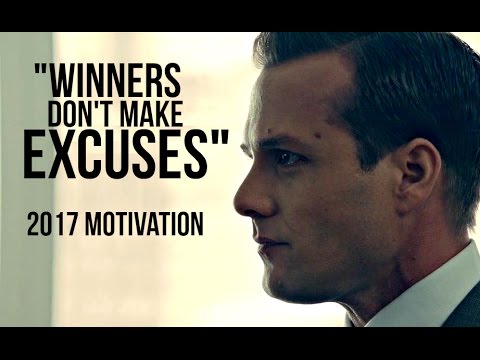 Motivational Video: Winners don't make excuses