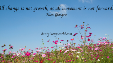 Quote on Change Ellen Glasgow