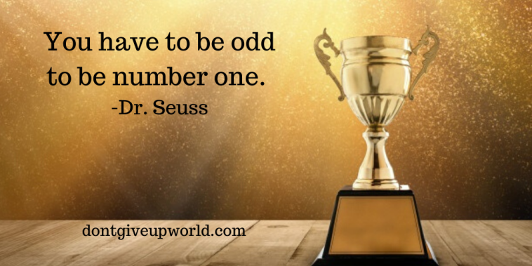 Quote on number one by Dr. Seuss