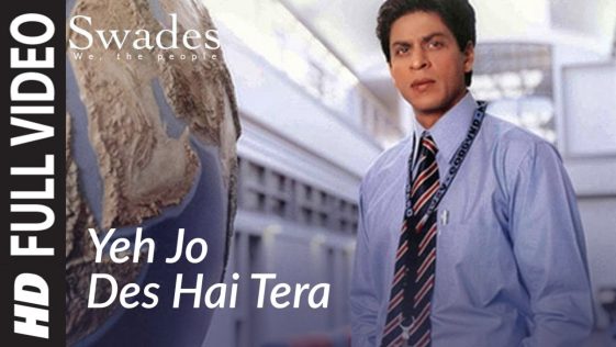 This is One of the Shahrukh Khan's Most Inspirational Song - 'Yeh Jo Des Hai Tera' with free lyrics