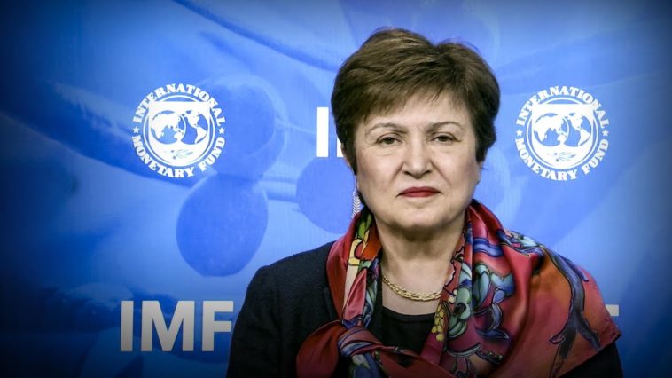 This image is of Kristalna Georgieva of international Monetary Fund