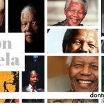 This is the collection of image of South Africa's first black president nelson mandela