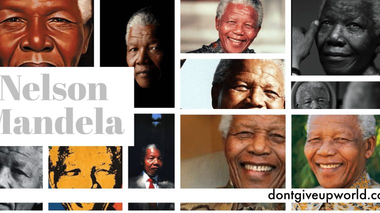 This is the collection of image of South Africa's first black president nelson mandela