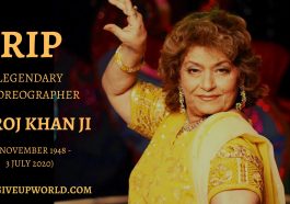 This image contains the link of the Video of Legendary Bollywood choreographer Saroj Khan Who passed away on July 3, shares her inspirational Journey with Sridevi.