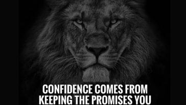 Confidence Comes from Keeping the Promises You Made to Yourself