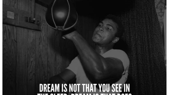 Dream is Not that You See in the Sleep Dream is That Does Not Allow You to Sleep