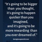 It is going to be bigger than you thought