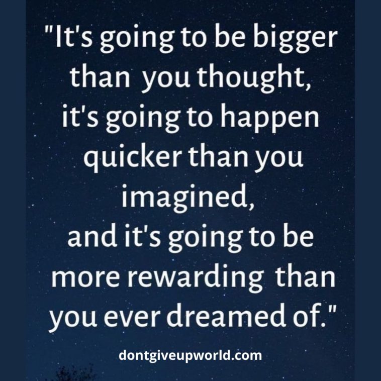 It is going to be bigger than you thought