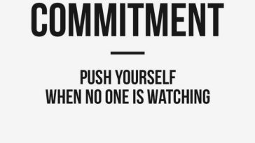 Push Yourself When No One Is Watching
