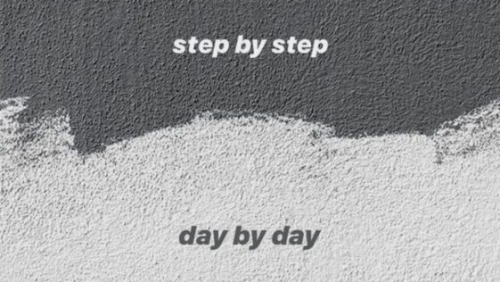 Step by Step Day by Day