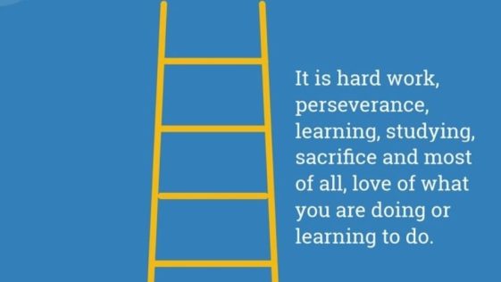 Success is no accident