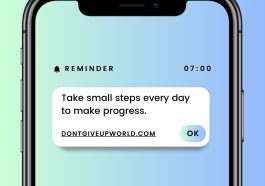 Take Small Steps Everyday to make progress