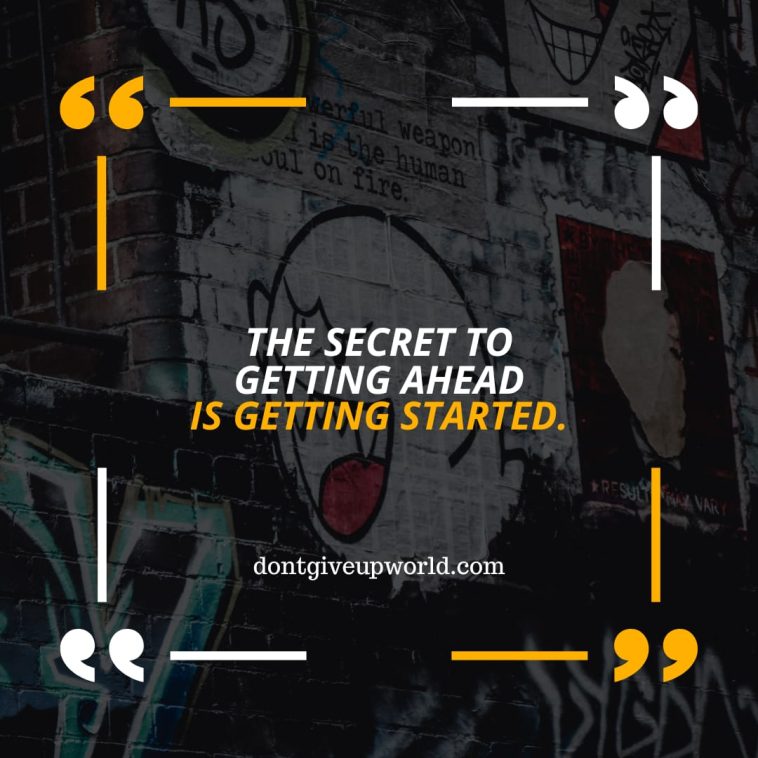 The Secret To Getting Ahead is Getting Started Introduction “The Secret To Getting Ahead is Getting Started”. This timeless quote is a beacon of inspiration for many. It’s a call to action, a nudge to take that first step. The Power of Starting Often, the hardest part is getting started. It’s easy to dream, to plan, but when it comes to taking action, we hesitate. Yet, the secret to progress lies in that initial step. Overcoming Procrastination Procrastination is a common enemy. It’s a barrier that prevents us from getting started. But remember, every journey begins with a single step. Embracing the Journey “The Secret To Getting Ahead is Getting Started”. Embrace this mantra. Let it guide you on your journey. Remember, success is a journey, not a destination. Conclusion In conclusion, the secret to getting ahead isn’t complex. It’s about taking action, getting started. So, take that first step today. Remember, “The Secret To Getting Ahead is Getting Started”
