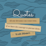 All our dreams can come true