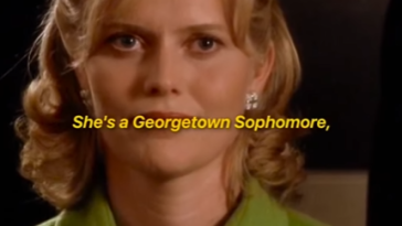 The West Wing leadership scene