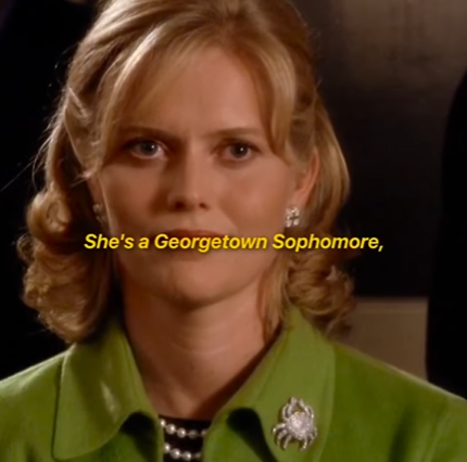 The West Wing leadership scene