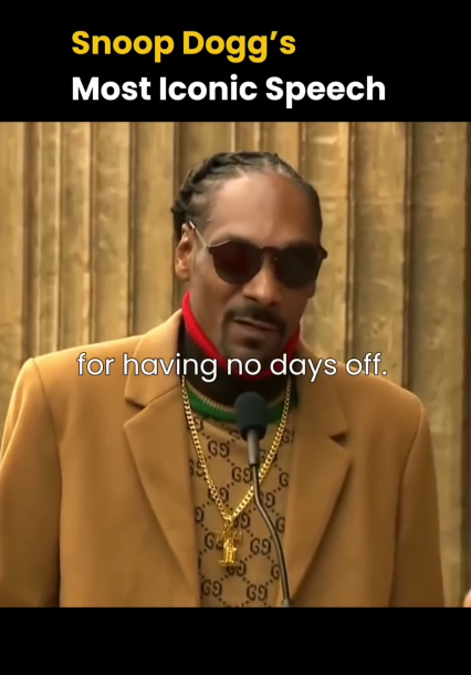 Snoop Dogg’s Iconic Line